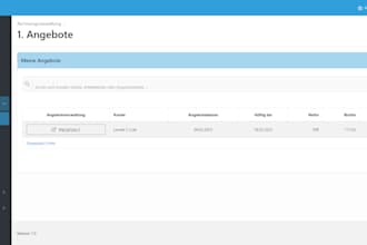 create an invoice oracle apex online software  rechnungsprogramm