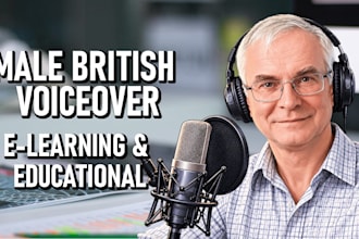 record your british voice over elearning training course