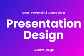 create custom presentation design