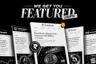 get you featured onto crypto publication include writing