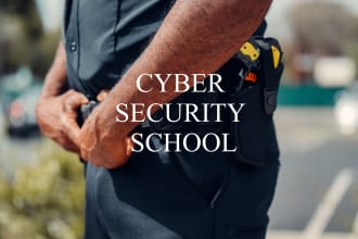 write a plan how to setup a cyber security training school