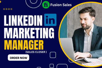 be your linkedin manager and appointment setter