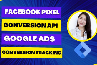 facebook pixel and conversion api, google ads conversion tracking