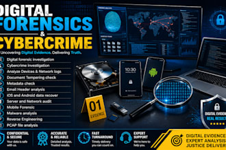 do digital forensics, investigation , PDF, documents and log