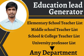 provide targeted school, college, and university leads generation