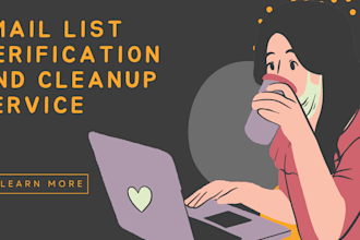 do email verification and email list cleaning service 200k in 24 hrs