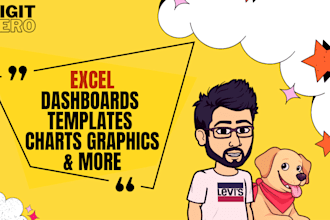 create insightful dashboards in excel and google sheets