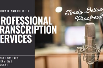 provide videos, lectures, podcasts, and interview transcription