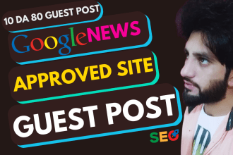 write and publish guest posts on high da 80 with dofollow backlinks