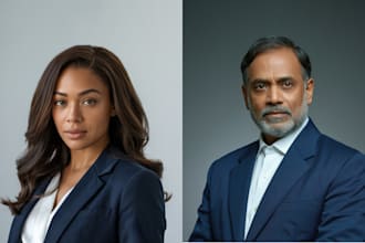 retouch your business headshot