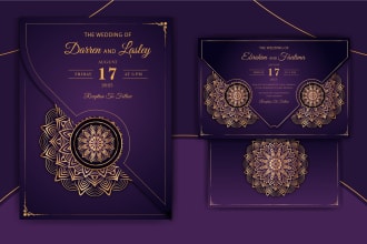 custom elegant traditional wedding, baby shower invitation