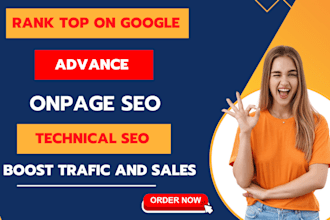 optimize onpage SEO of wordpress, shopify and wix website