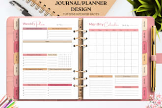 do journal or planner design