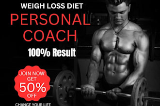 be your personal nutritionist with customized meal plan