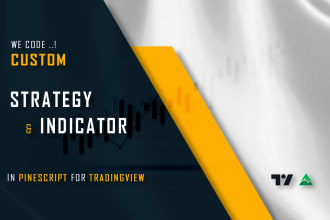develop tradingview pinescript indicator and strategy