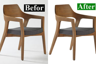 cut out furniture images background removal professionally