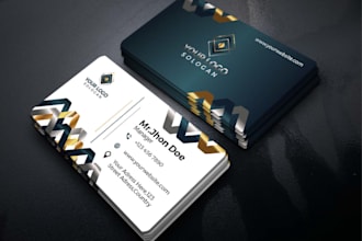 do luxury and modern business card design