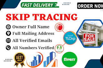 do bulk skip tracing with motivated seller and cash buyer leads