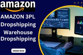 automate amazon fbm dropshipping via 3pl prep center warehouse