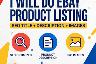 do viral ebay product listing SEO title and description