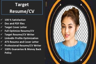 write and edit your CV write, resume write, cover letter, and linkedin profile