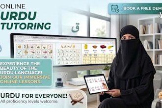 be your online urdu language tutor