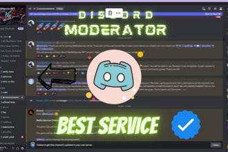 be the moderator of your discord server 24x7