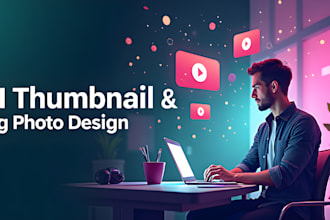 create thumbnail or gig photo using ai