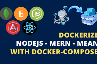 create docker containers for your nodejs react application