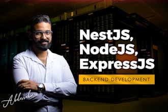 develop your backend server with nestjs or node js