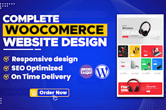 build custom ecommerce website and woocommerce customization
