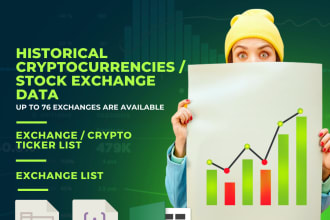 provide the historical eod data on crypto and stock exchanges and forex
