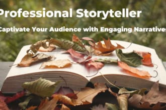 be your professional storyteller with engaging narratives