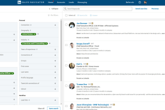 generate leads using linkedin sales navigator for your email marketing campaign