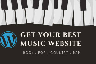 design music websites for musicians artists dj bands and producers