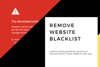 remove website blacklist and malware