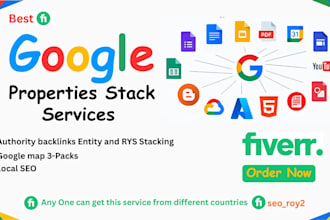 improve SEO positioning with google stacking and rys authority backlinks