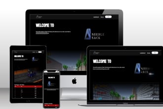 develop a landing page, personal portfolio website