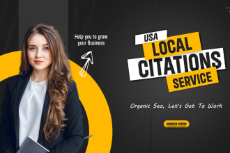 top 306 USA local citations and directory submission for local SEO ranking