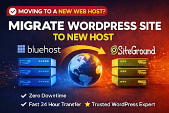 migrate wordpress website to a new host