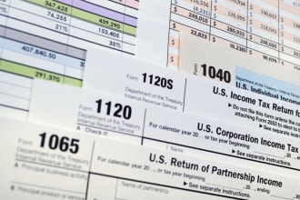 prepare US tax returns form1040 form1065 form1120 form 5472 and form1099