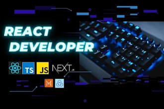 be your frontend react developer