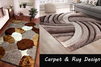 make digital carpets and rug design