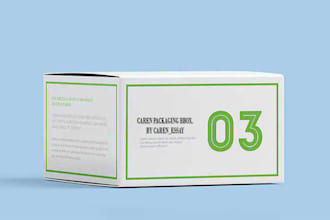 do box packaging design product packaging design