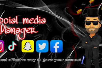 be your social media manager and instagram strategist