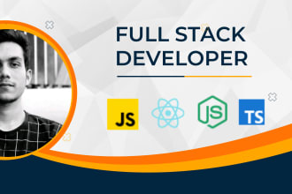 be a full stack developer using typescript, next js and tailwind css