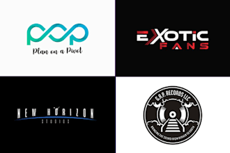 design custom music, dj, rock entertainment and band logo