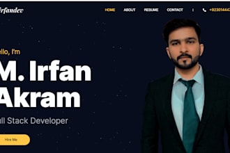 develop custom static website designs using HTML, CSS, js, and bootstrap