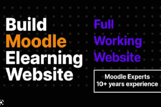 moodle developer for custom learning management system
