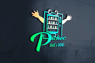 design any type of vending machine logo design in 12 hours